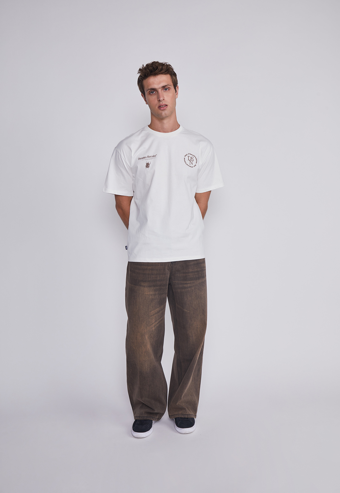 Polera Hombre Bicho Espalda Blanco Sioux 5