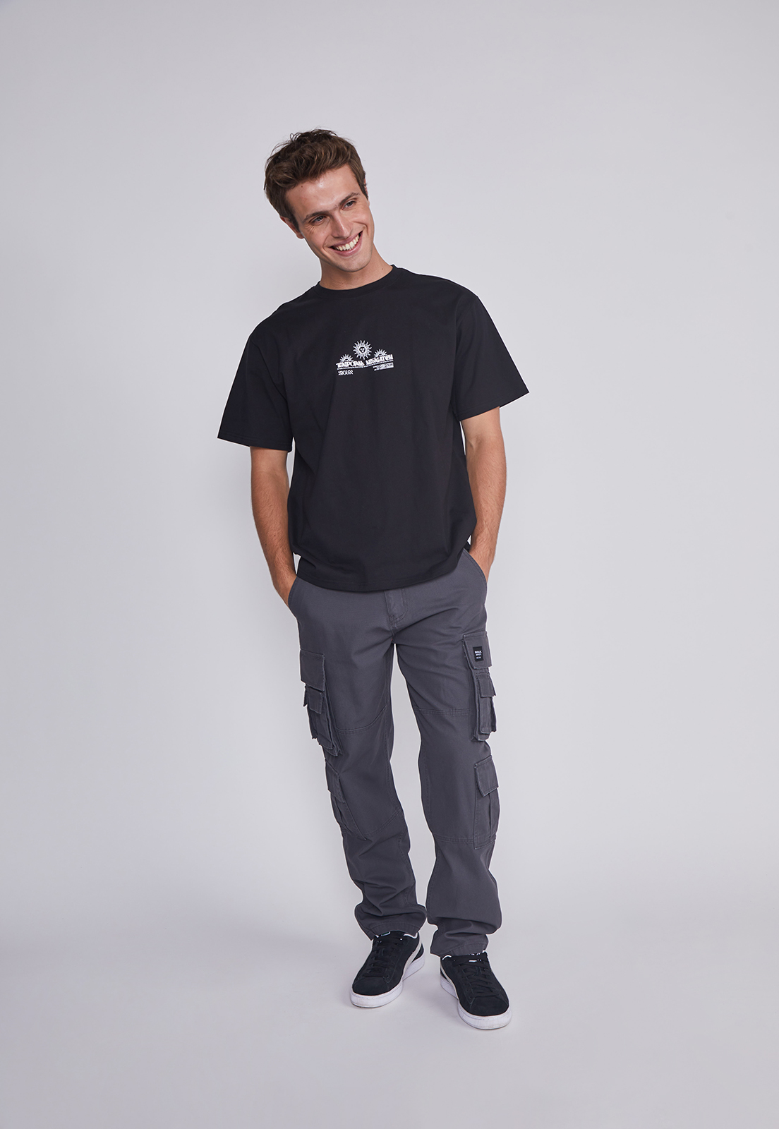 Polera Hombre Sol Negro Sioux 5