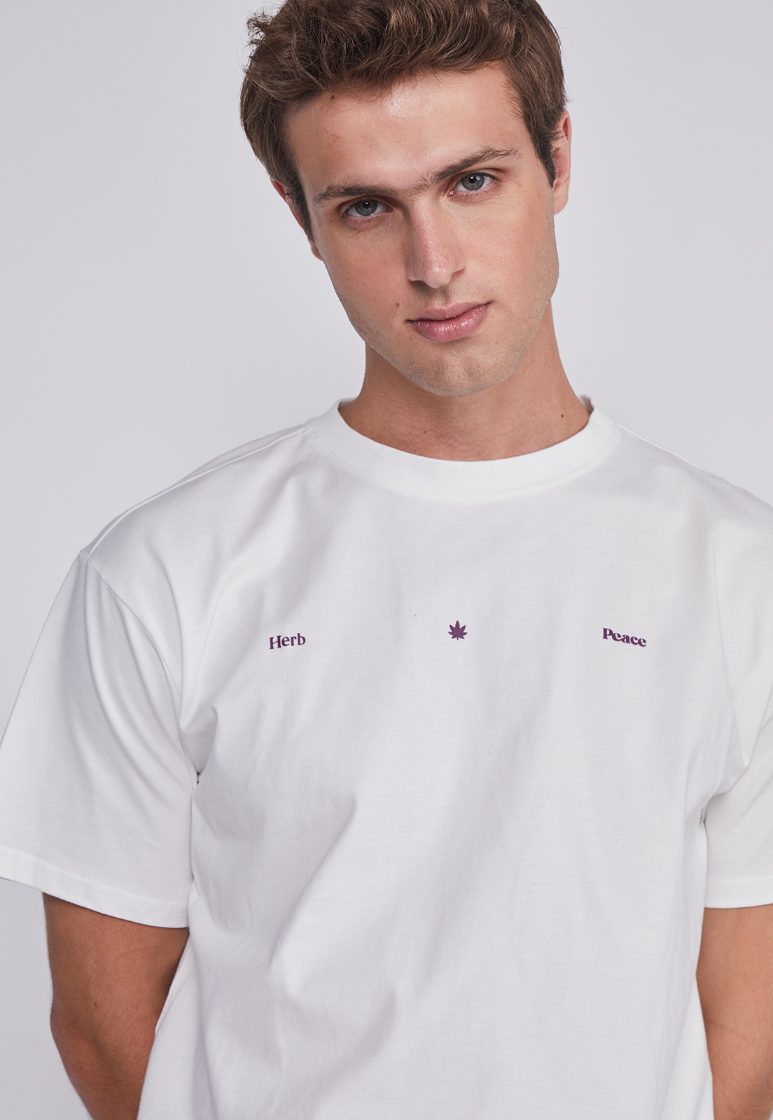 Polera Hombre Hojas Crudo Sioux 2