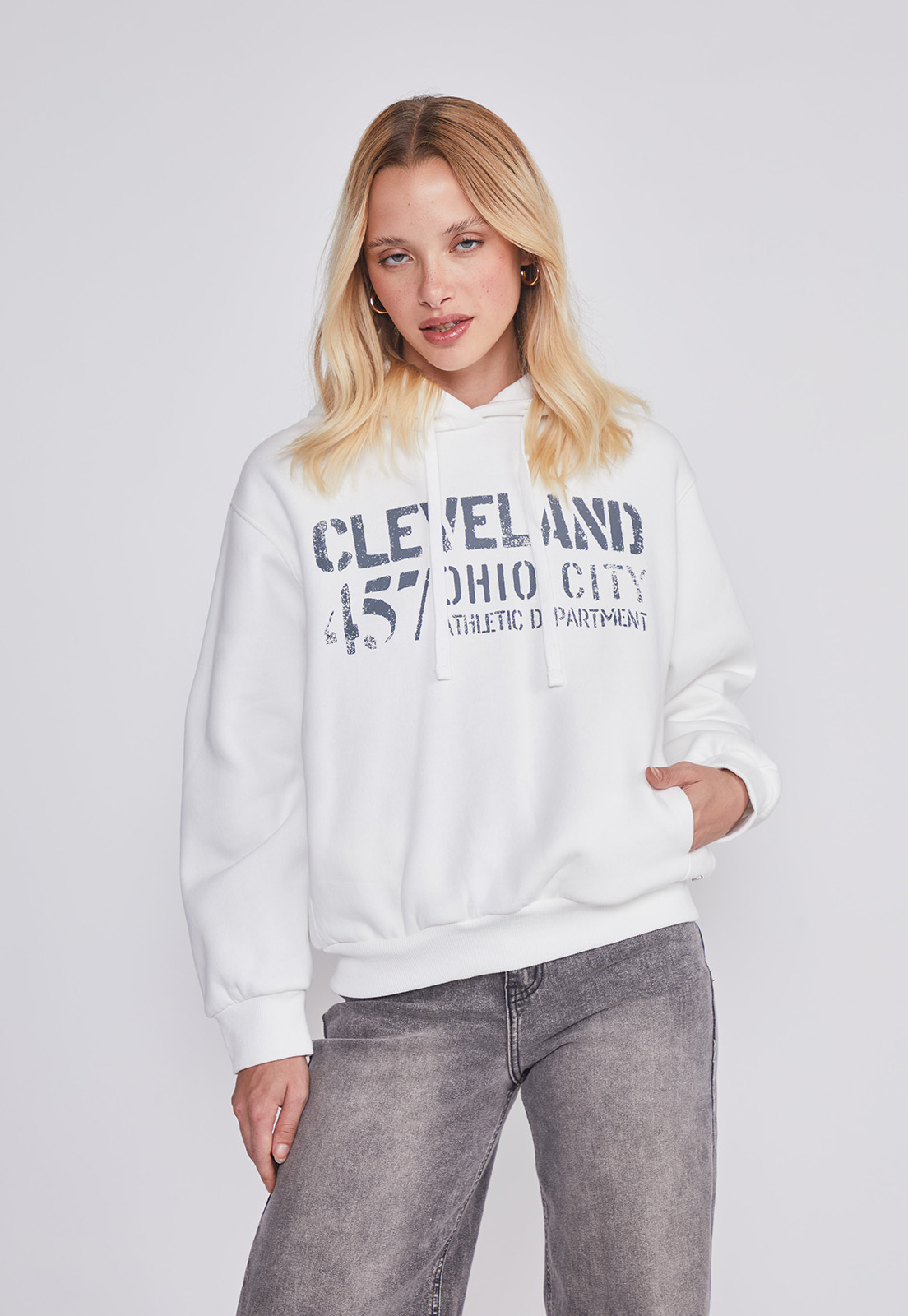 Polerón Mujer Cleveland Crudo Sioux 1