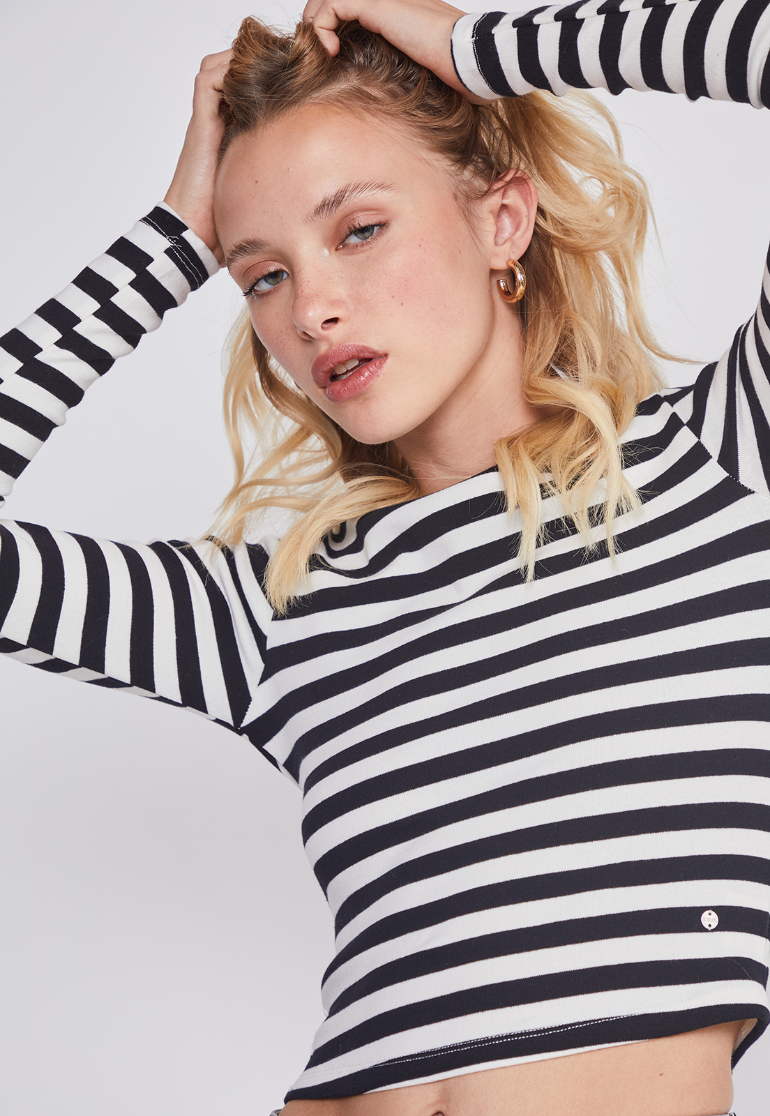 Polera Mujer Soft Negro Sioux 4