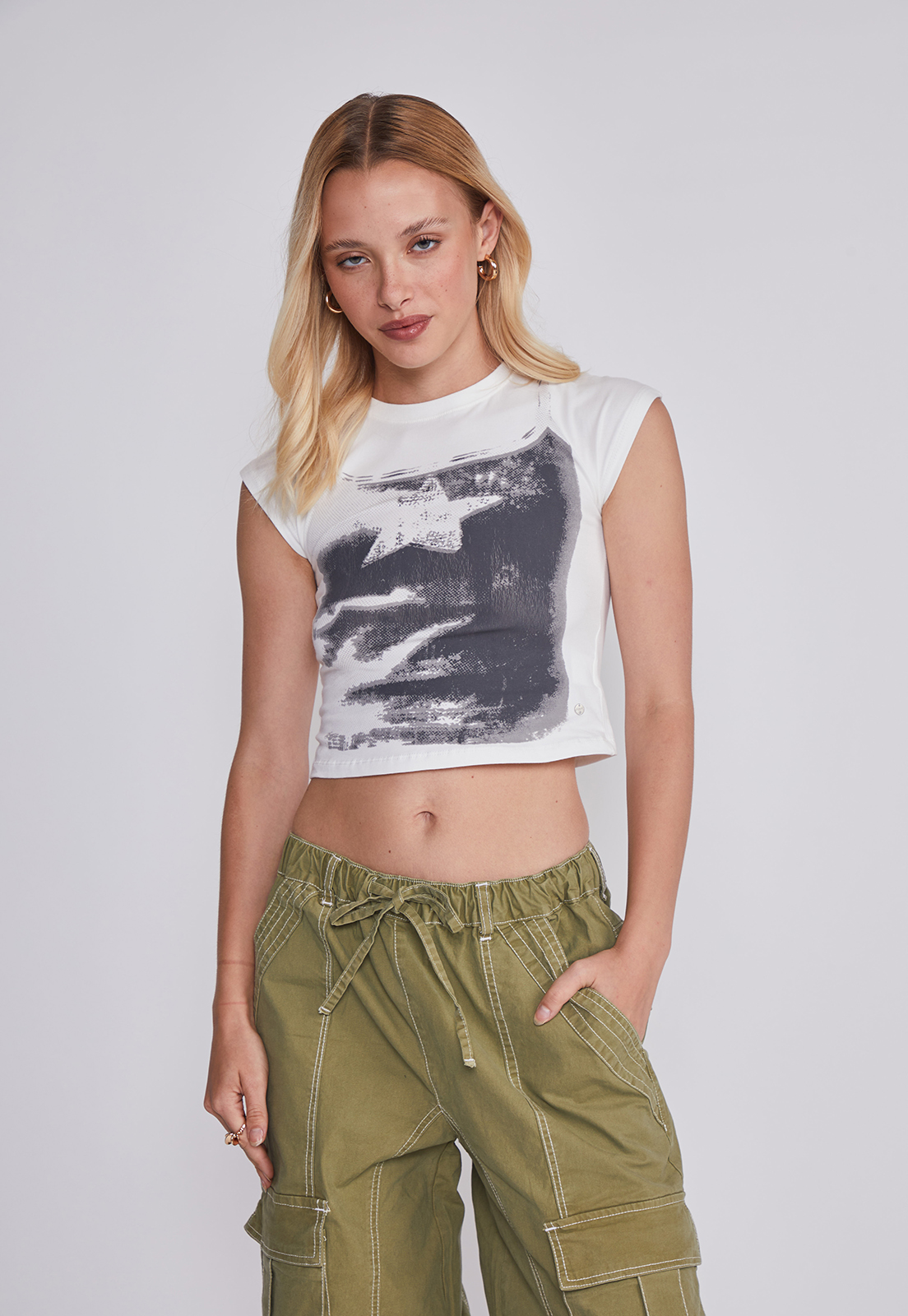 Polera Mujer Star Crudo Sioux 1