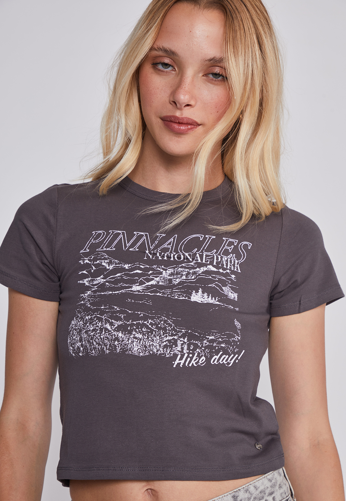 Polera Mujer Mountain Gris Sioux 3