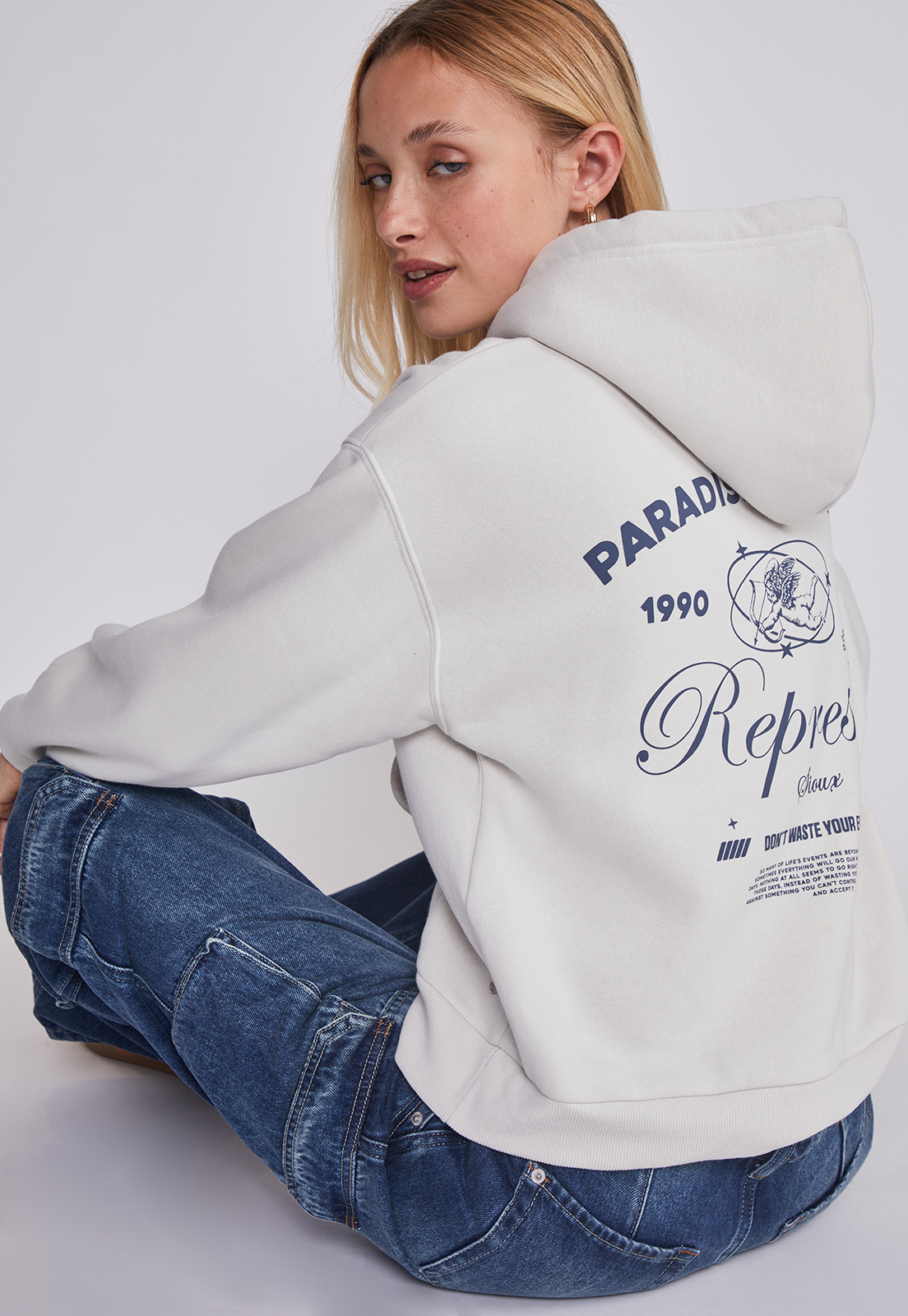 Polerón Mujer Goals Crudo Sioux 2