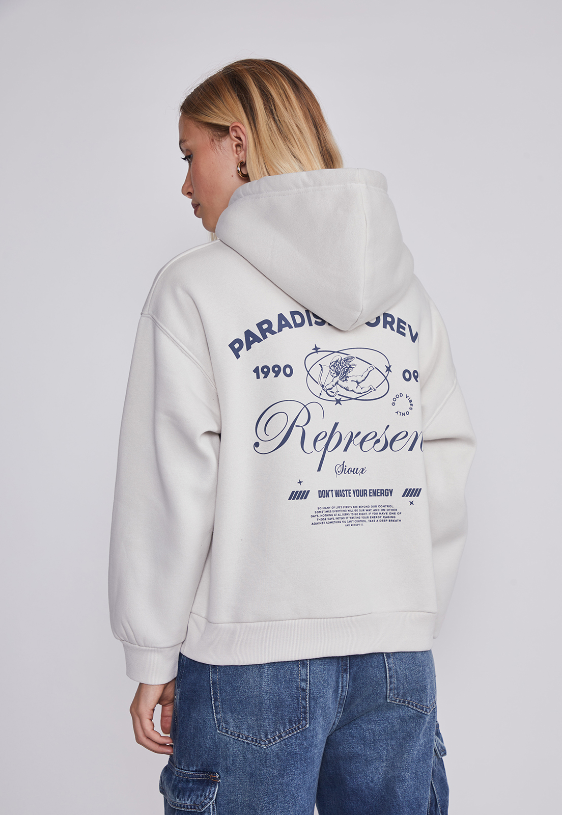 Polerón Mujer Goals Crudo Sioux 4