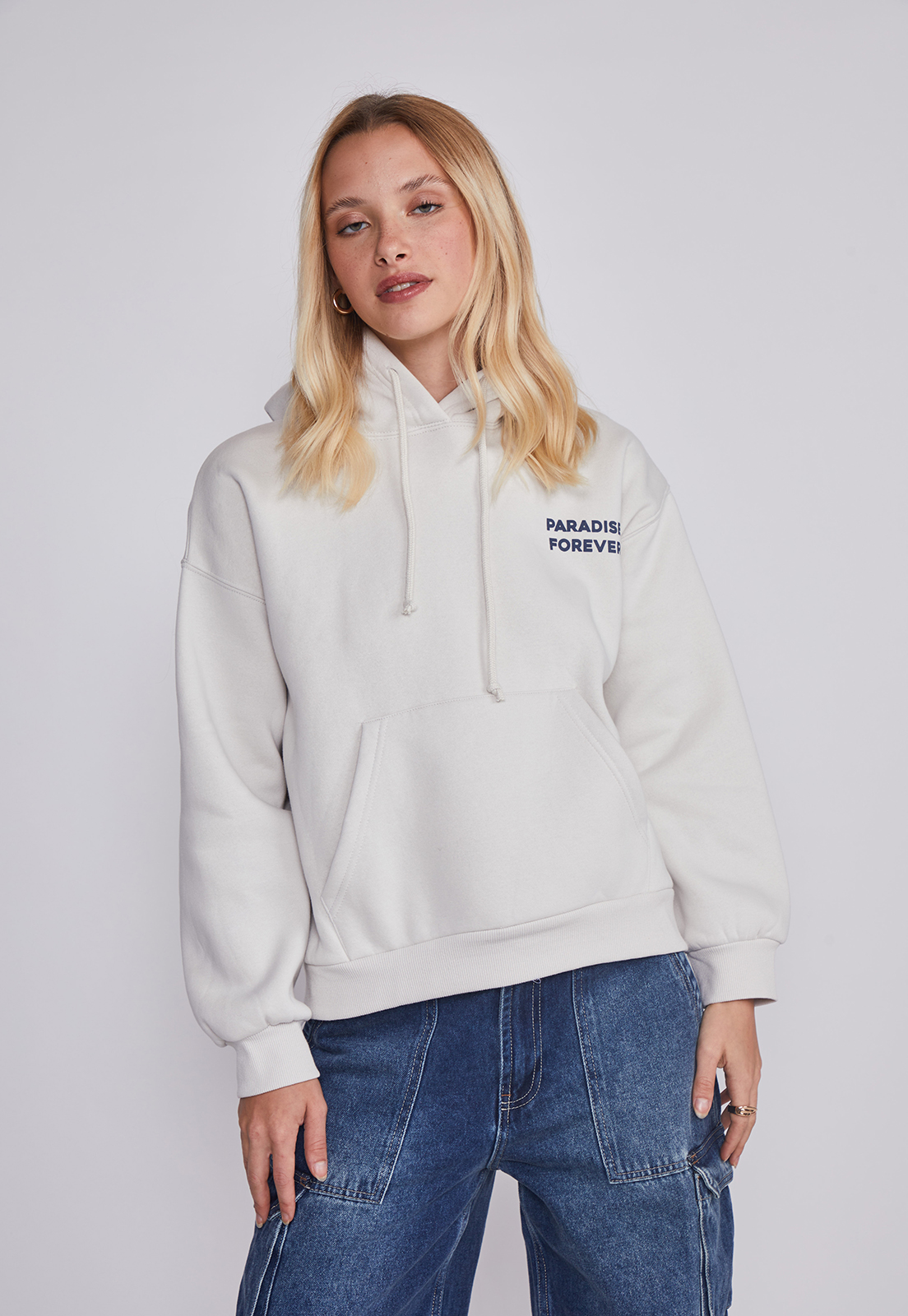 Polerón Mujer Goals Crudo Sioux 1