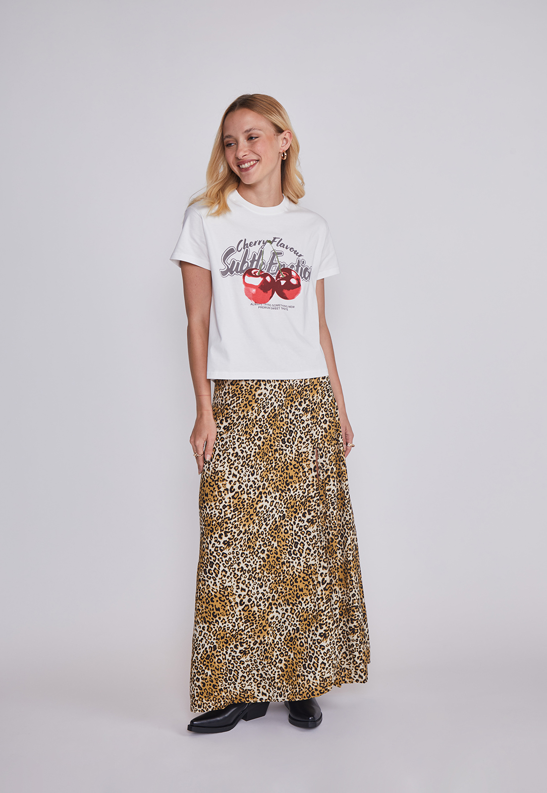 Polera Mujer Cherry Crudo Sioux 5