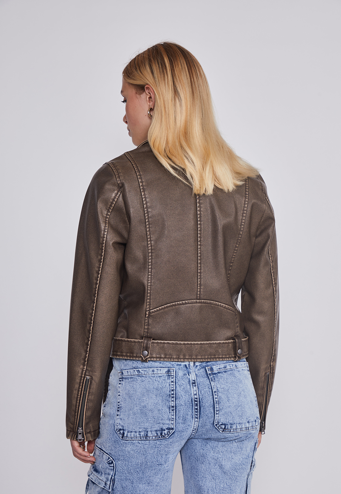 Chaqueta Mujer Biker Café Sioux 4