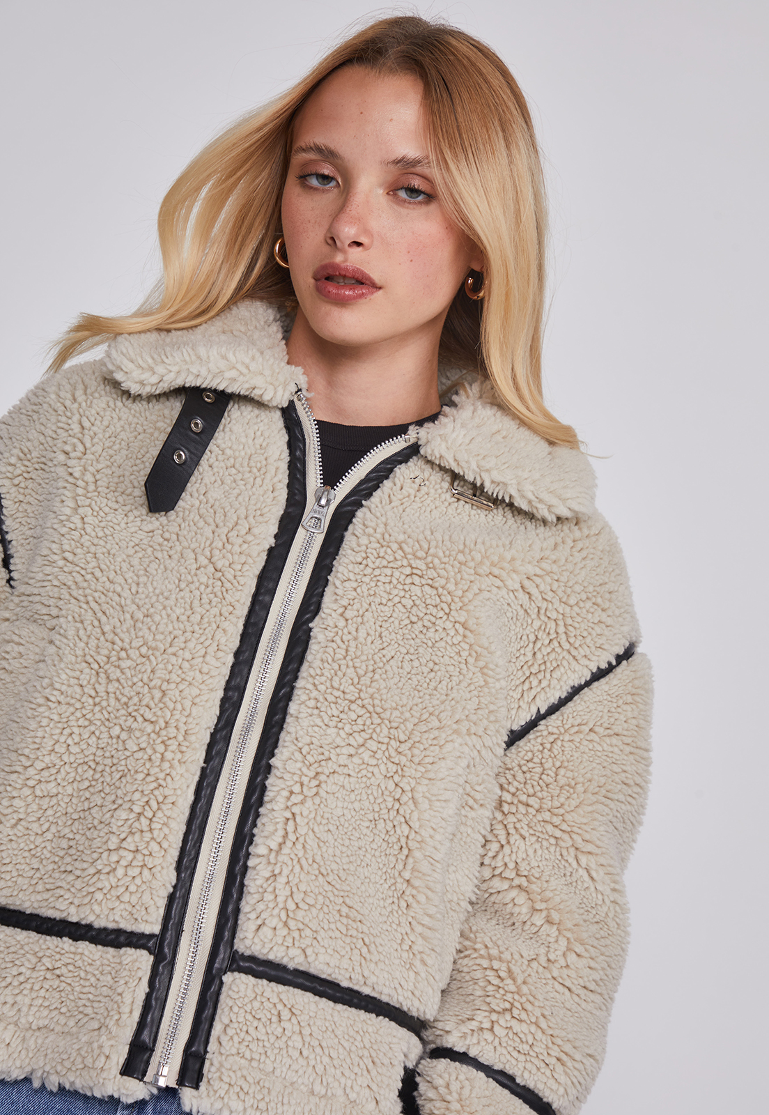 Chaqueta Mujer Efecto Piel Crudo Sioux 3