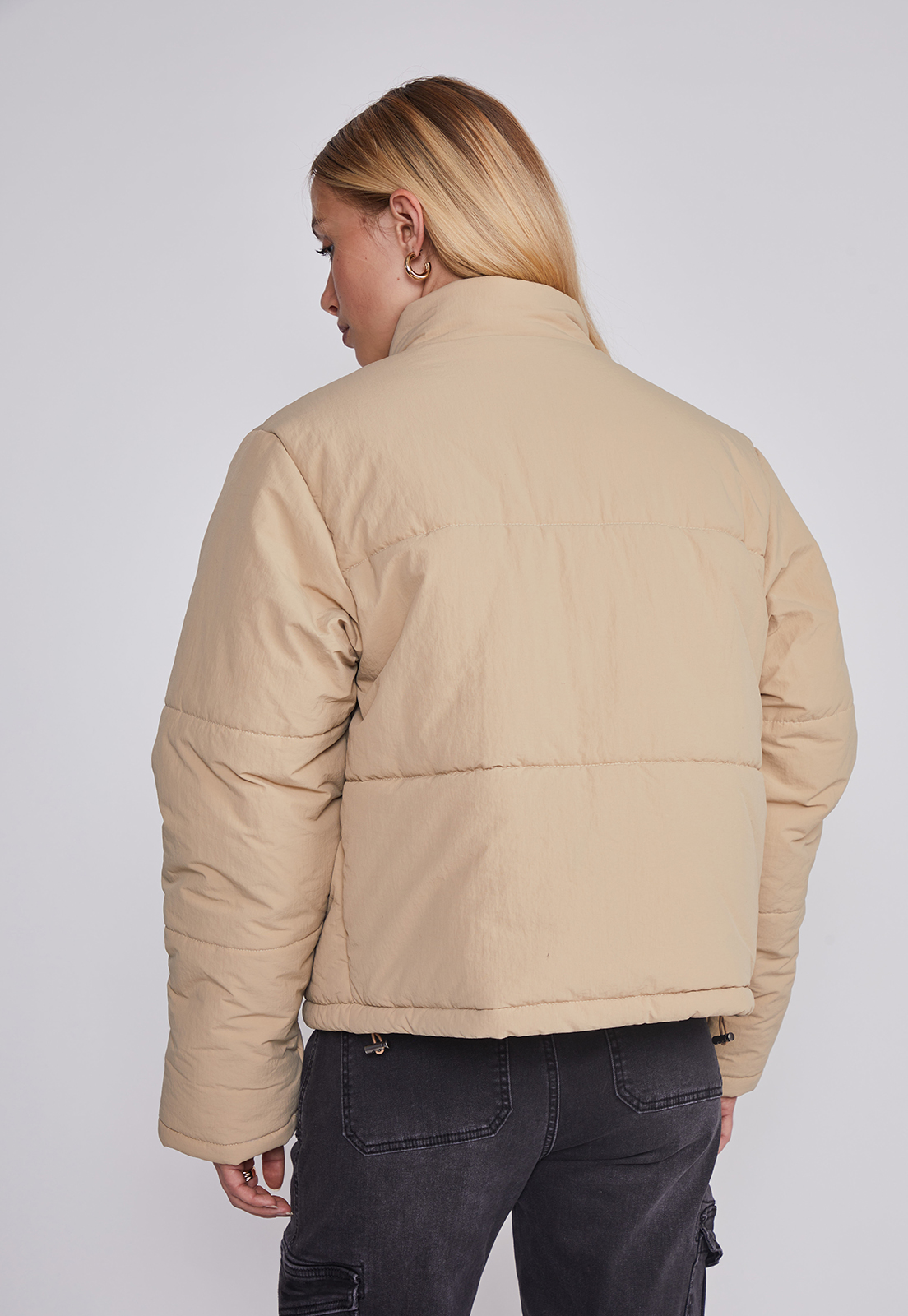 Parka Mujer Puffa Beige Sioux 4
