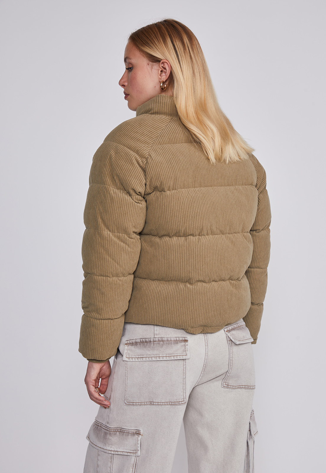 Chaqueta Mujer Acolchada Verde Sioux 4