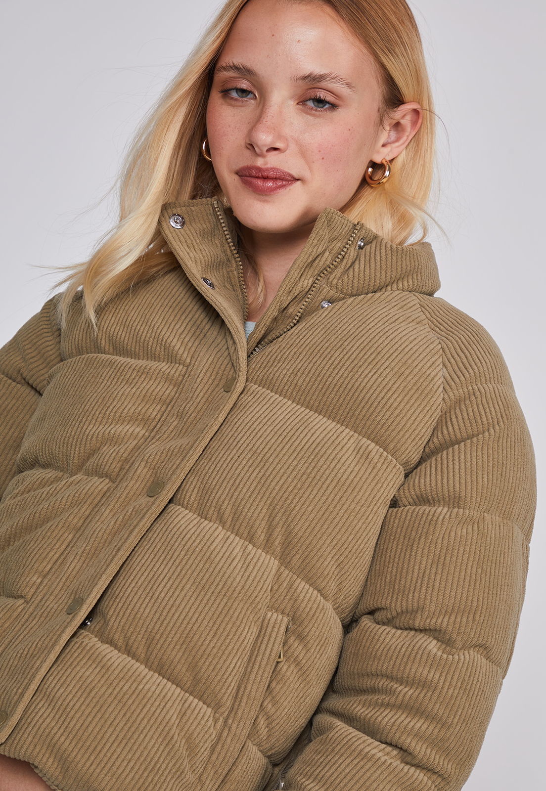 Chaqueta Mujer Acolchada Verde Sioux 3