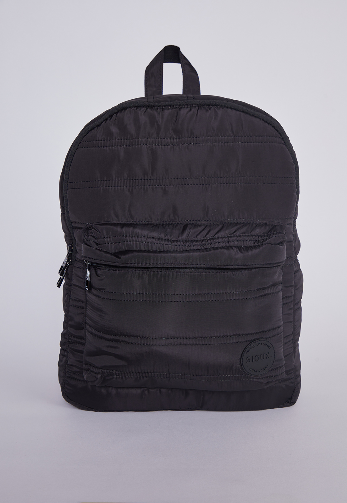 Mochila Acolchada Negro Sioux 1