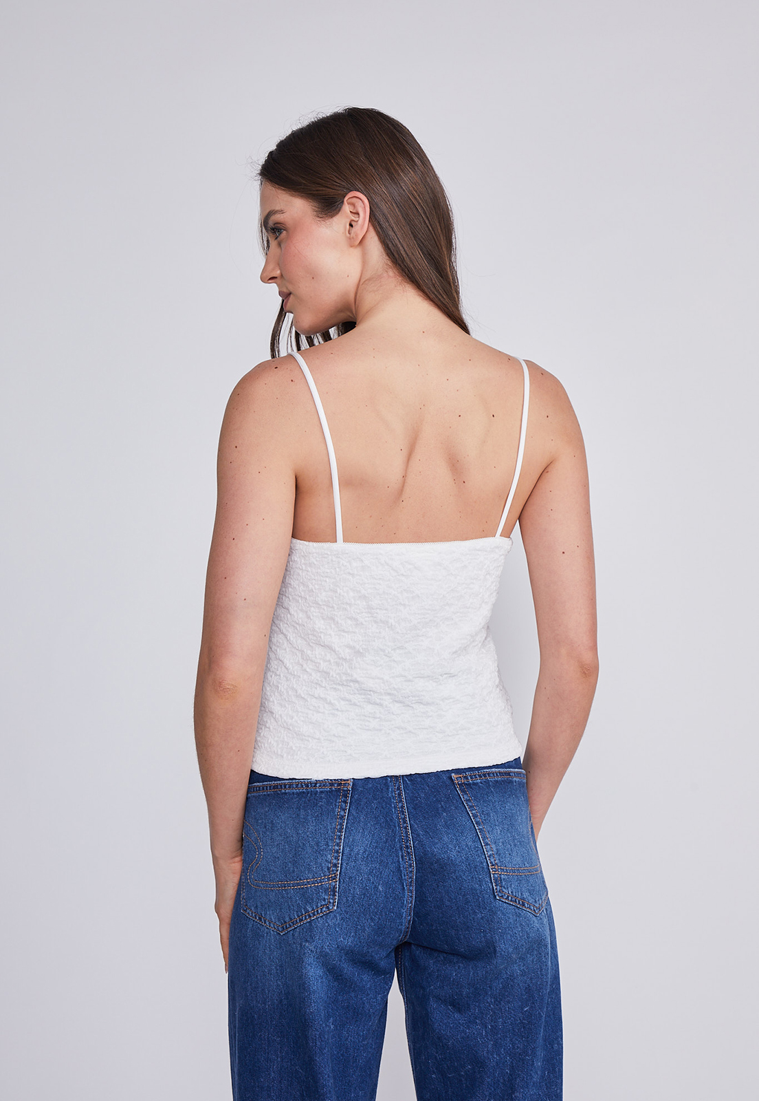 Peto Mujer Blanco Pabilo Sioux 4