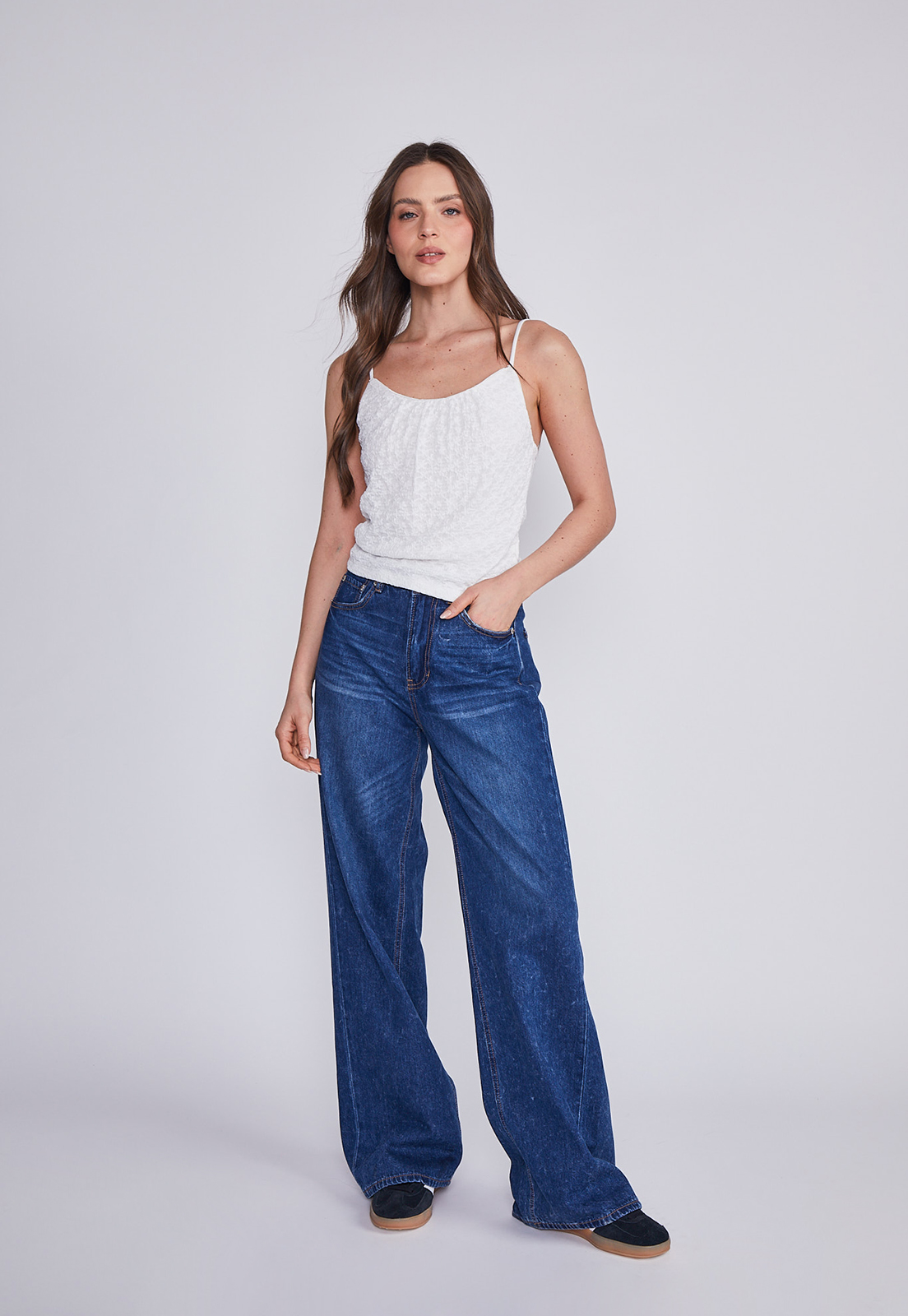 Peto Mujer Blanco Pabilo Sioux 5