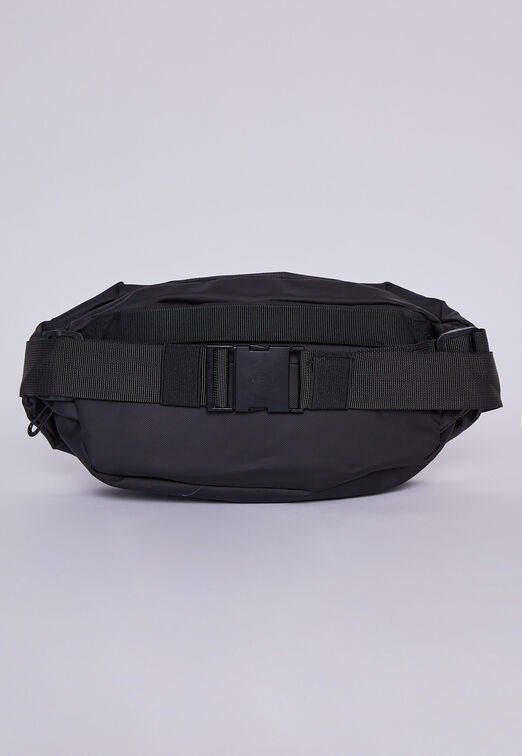 Bolso Tipo Banano Geometrico Negro Sioux 2