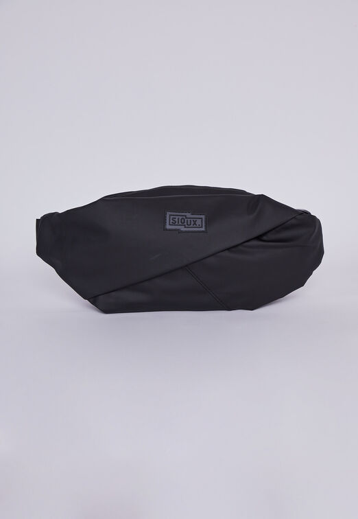 Bolso Tipo Banano Geometrico Negro Sioux 1