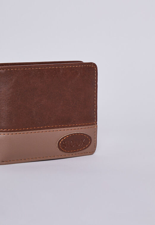 Billetera Cuerina Café Sioux 3