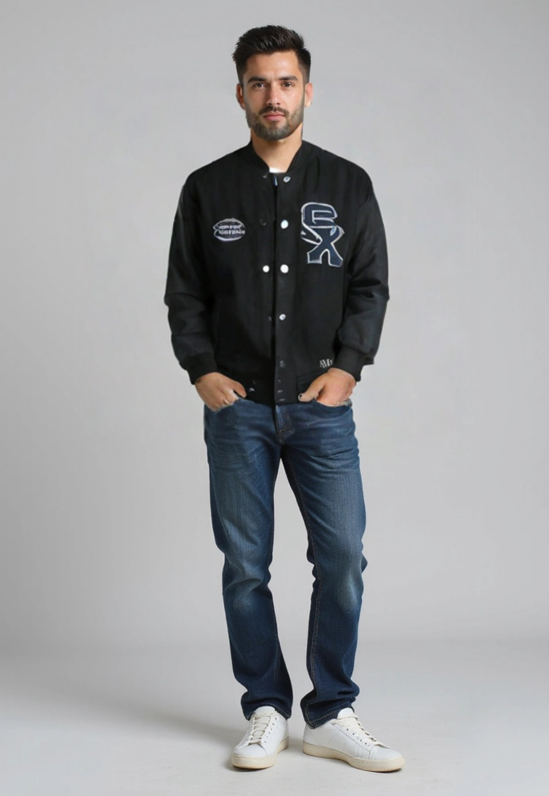 Chaqueta Hombre College Gris Sioux 2