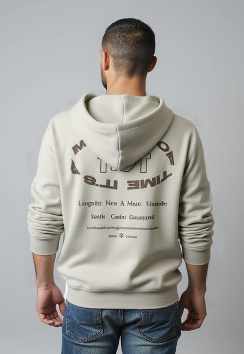 Polerón Hombre Lavado Beige Sioux 2