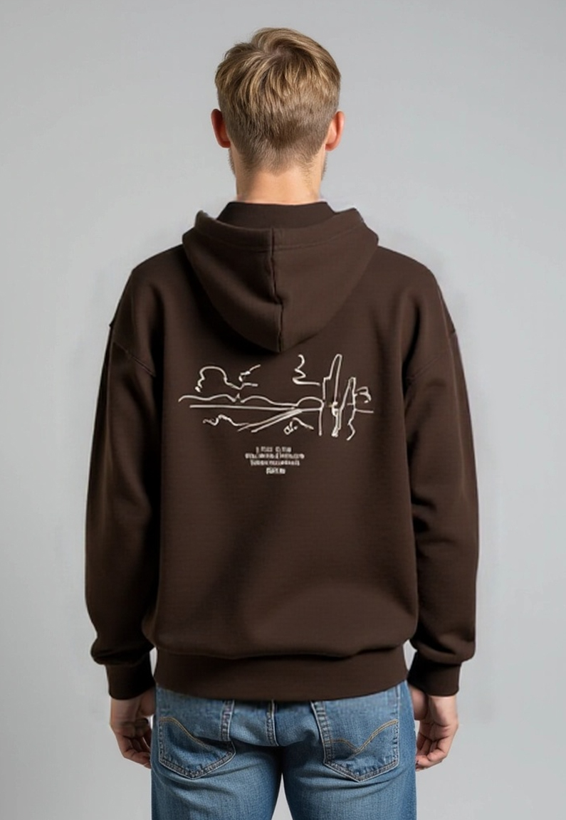 Polerón Hombre Thle Place Café Sioux 2