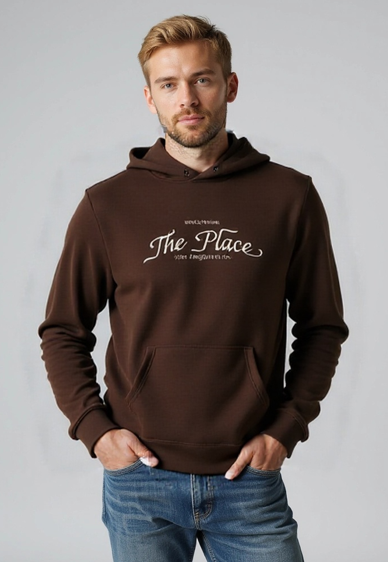 Polerón Hombre Thle Place Café Sioux 1