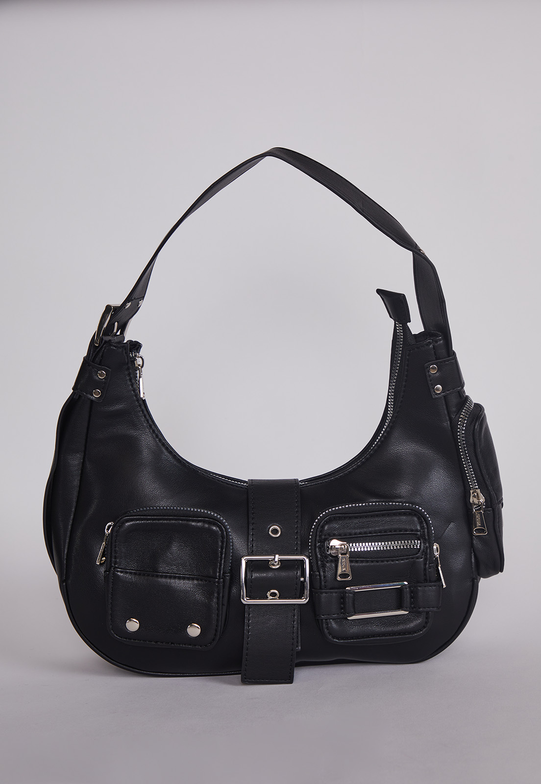 Cartera Hombro Hebilla Negro Sioux 1