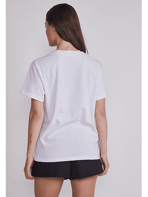 Polera Mujer Baseball Blanco Sioux