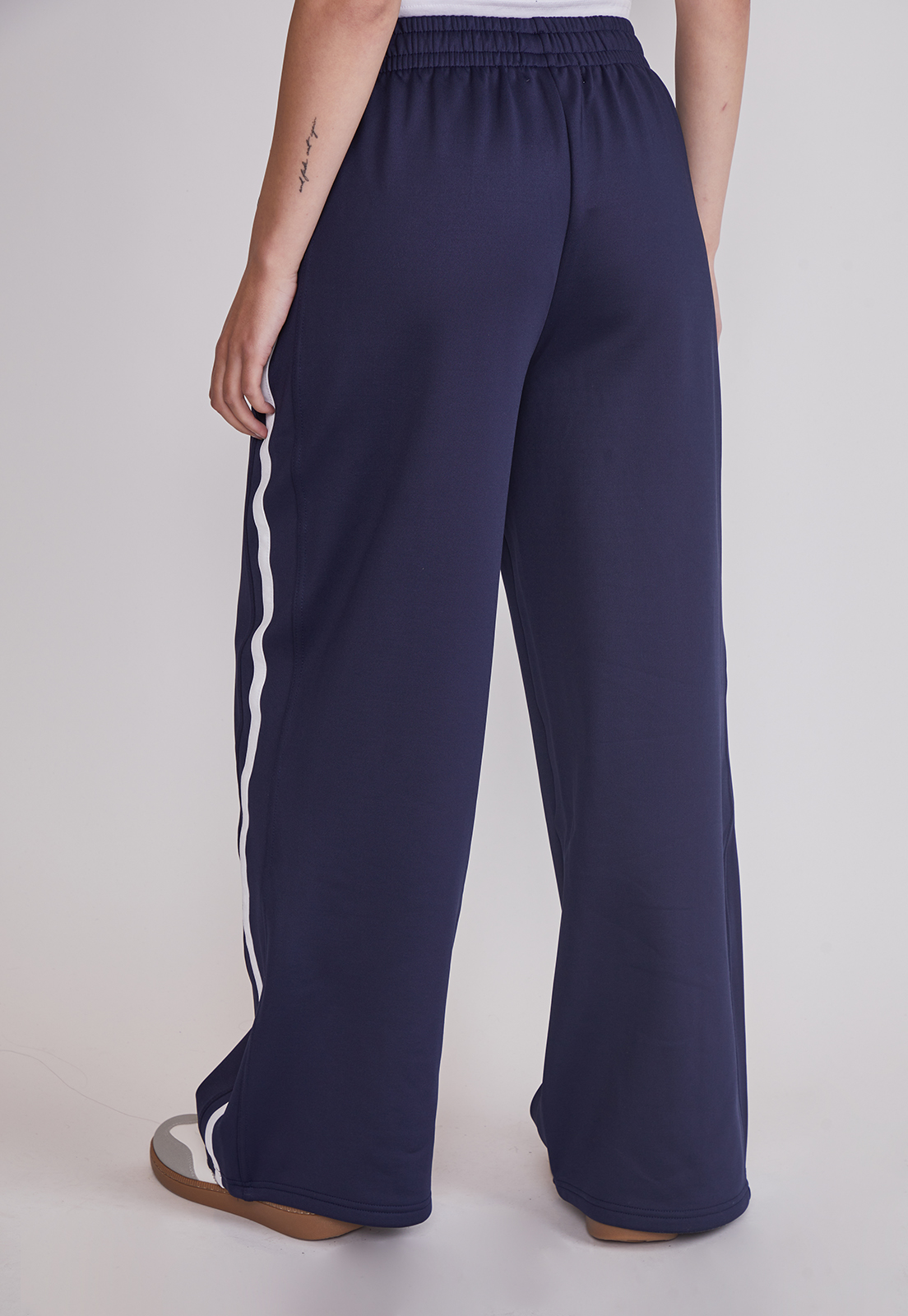 Pantalón Mujer Bandas Laterales Azul Sioux 3
