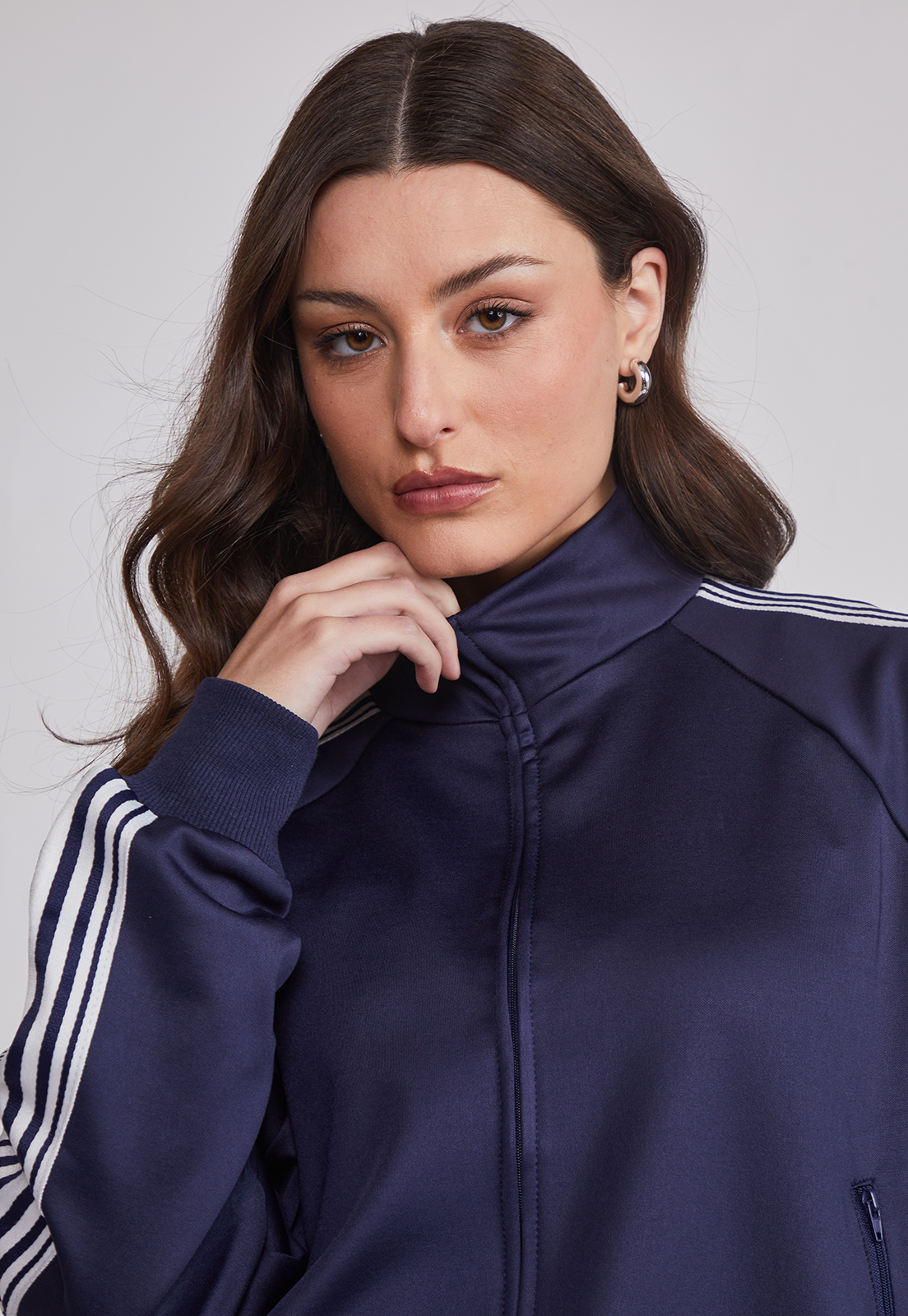 Polerón Mujer Retro Bandas Azul Sioux 4