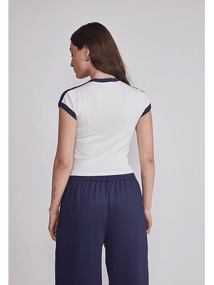 Polera Mujer Texas Blanco Sioux