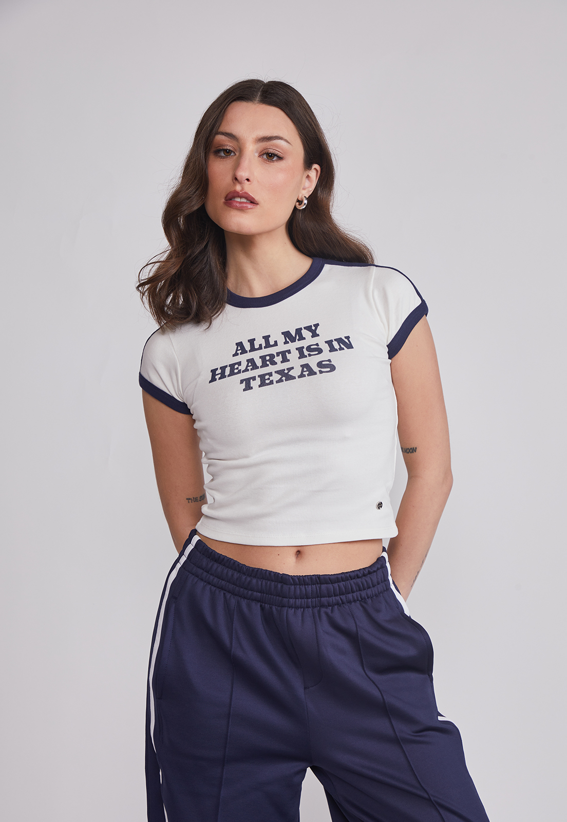 Polera Mujer Texas Blanco Sioux 1