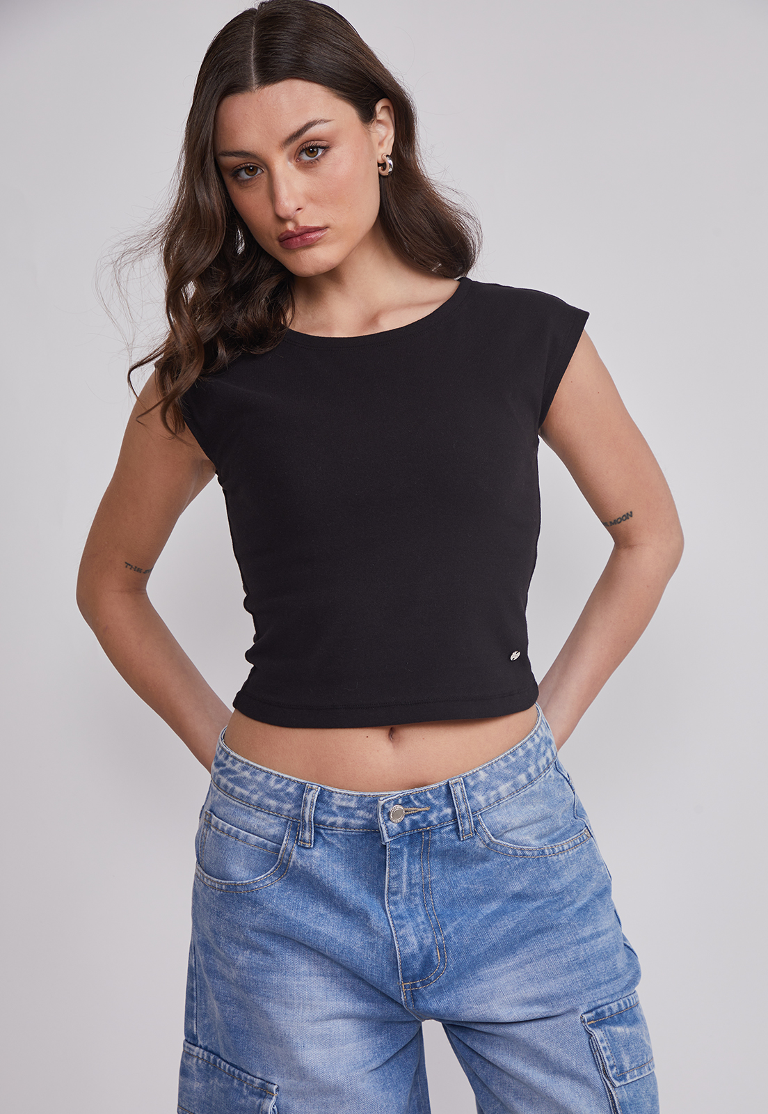 Polera Mujer Colores Negro Sioux 4