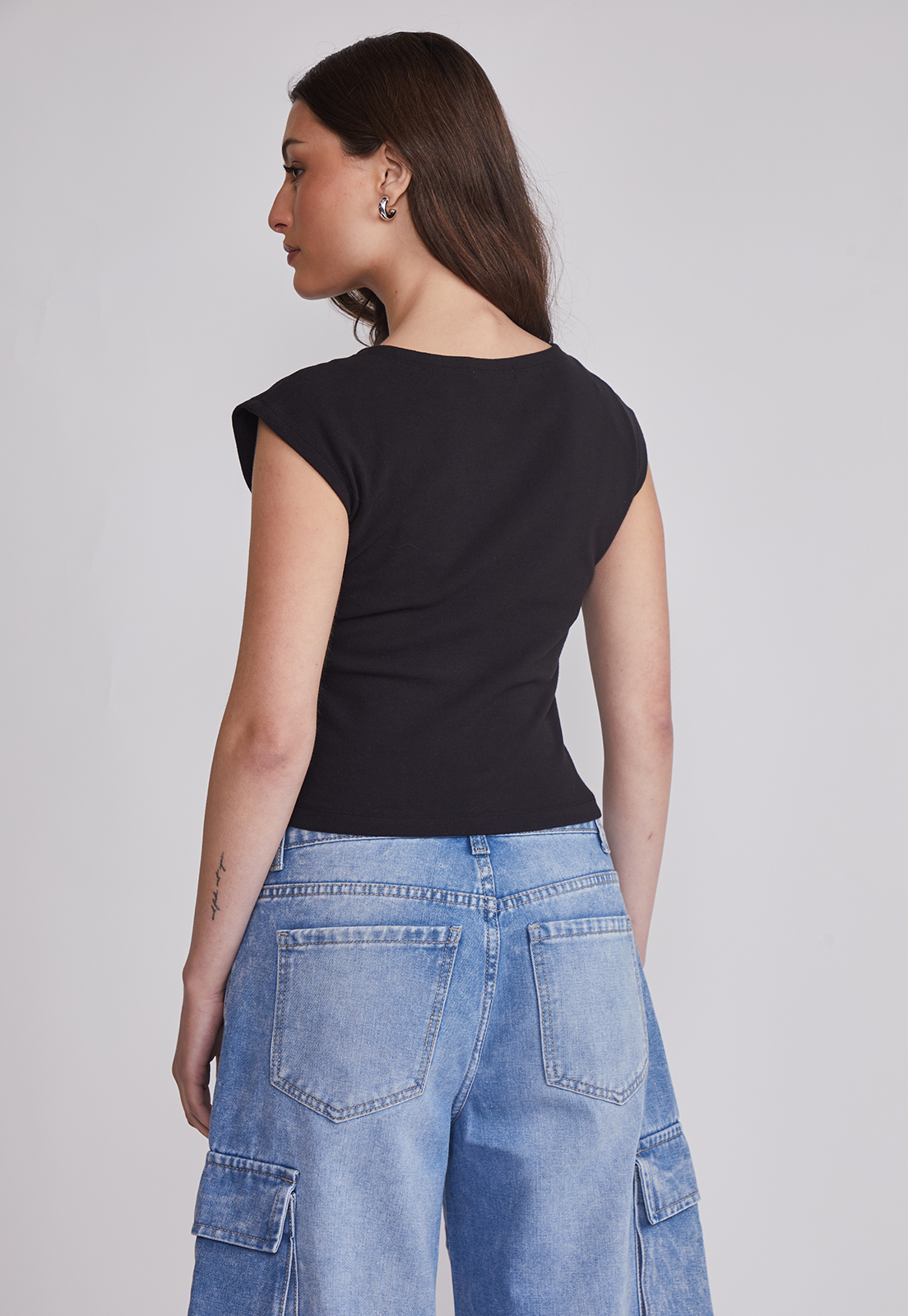 Polera Mujer Colores Negro Sioux 2