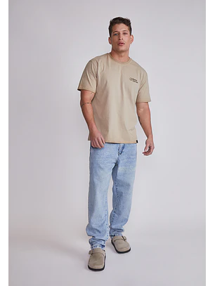 Jeans Hombre Carrot Fit Azul Sioux