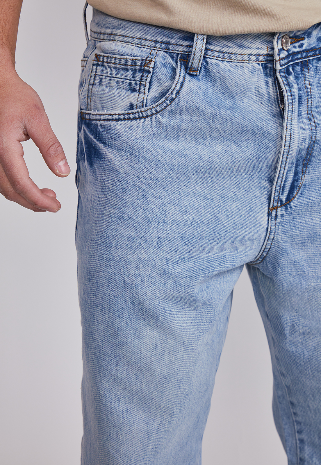 Jeans Hombre Carrot Fit Azul Sioux 2