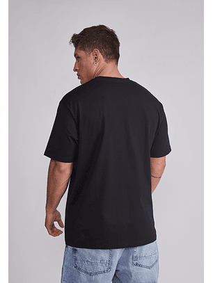 Polera Hombre Frases Negro Sioux