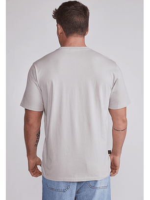 Polera Hombre Basic Gris Sioux