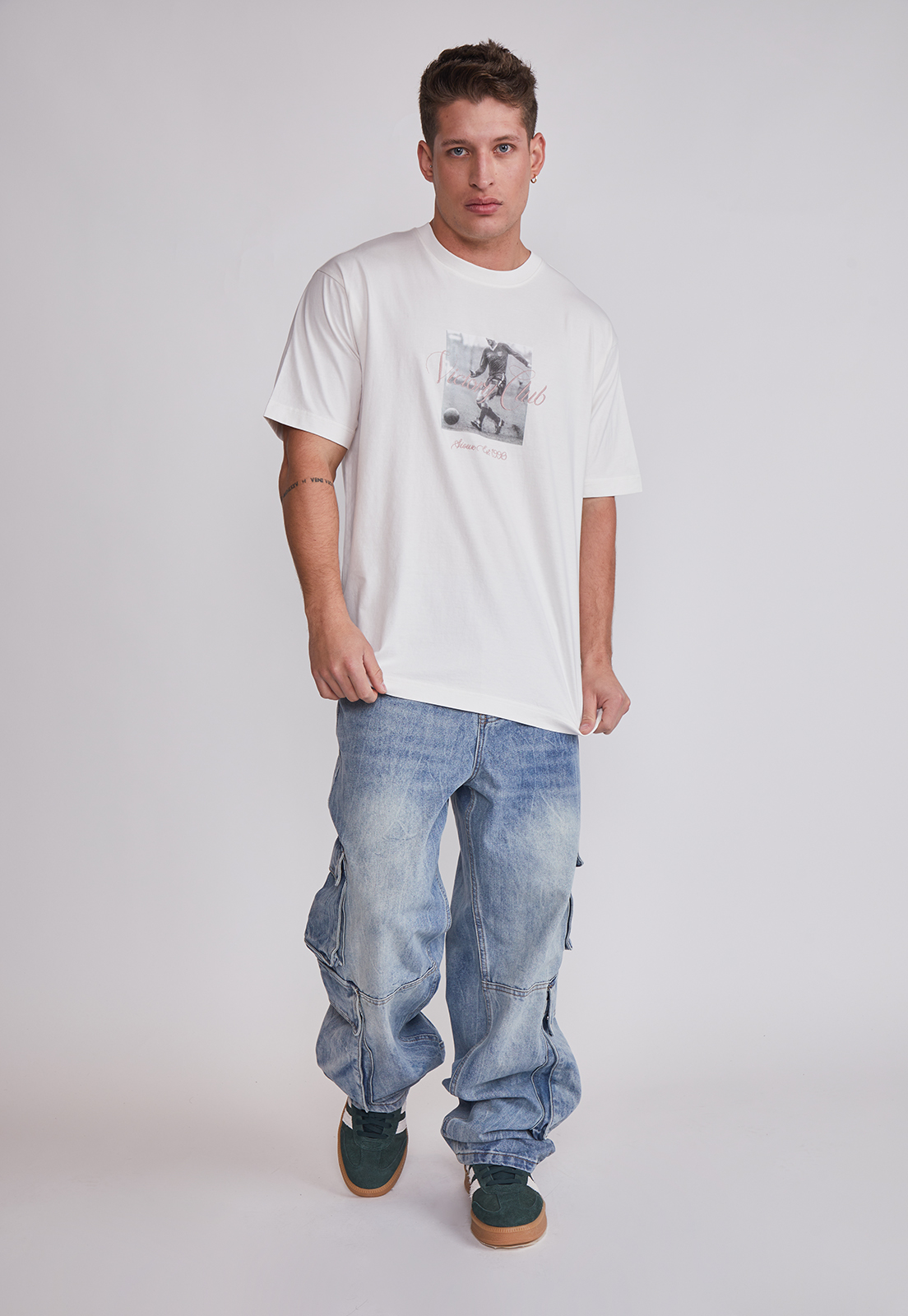 Polera Hombre futbol Crudo Sioux 3