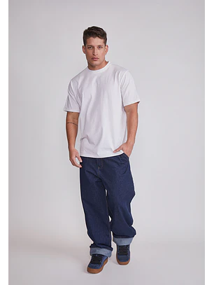 Jeans Hombre Skate Fit Azul Sioux