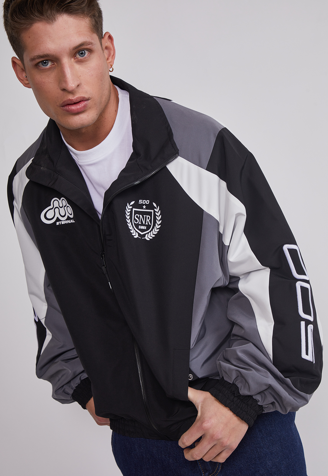 Chaqueta Hombre Racing Negro Sioux 2
