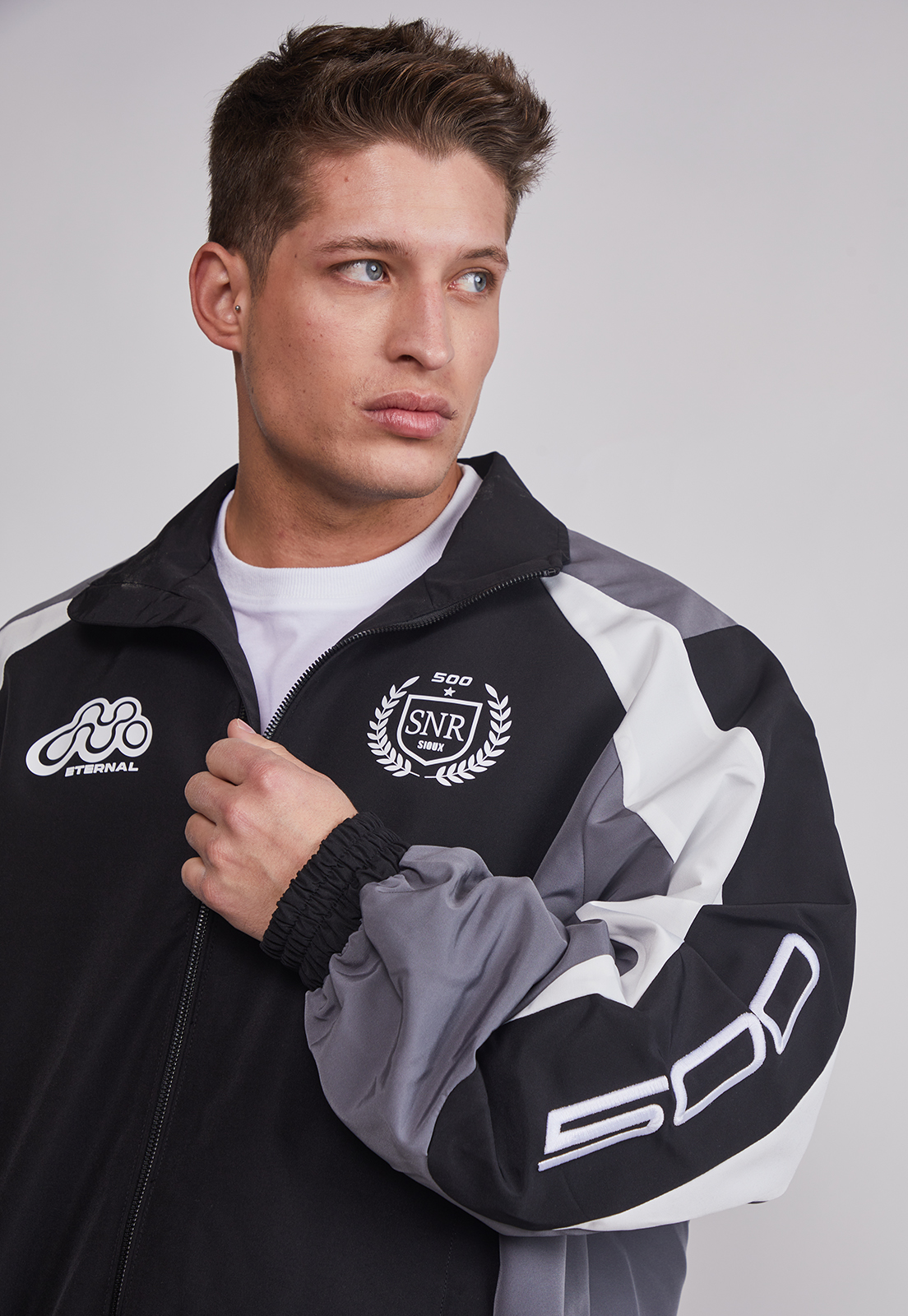 Chaqueta Hombre Racing Negro Sioux 3