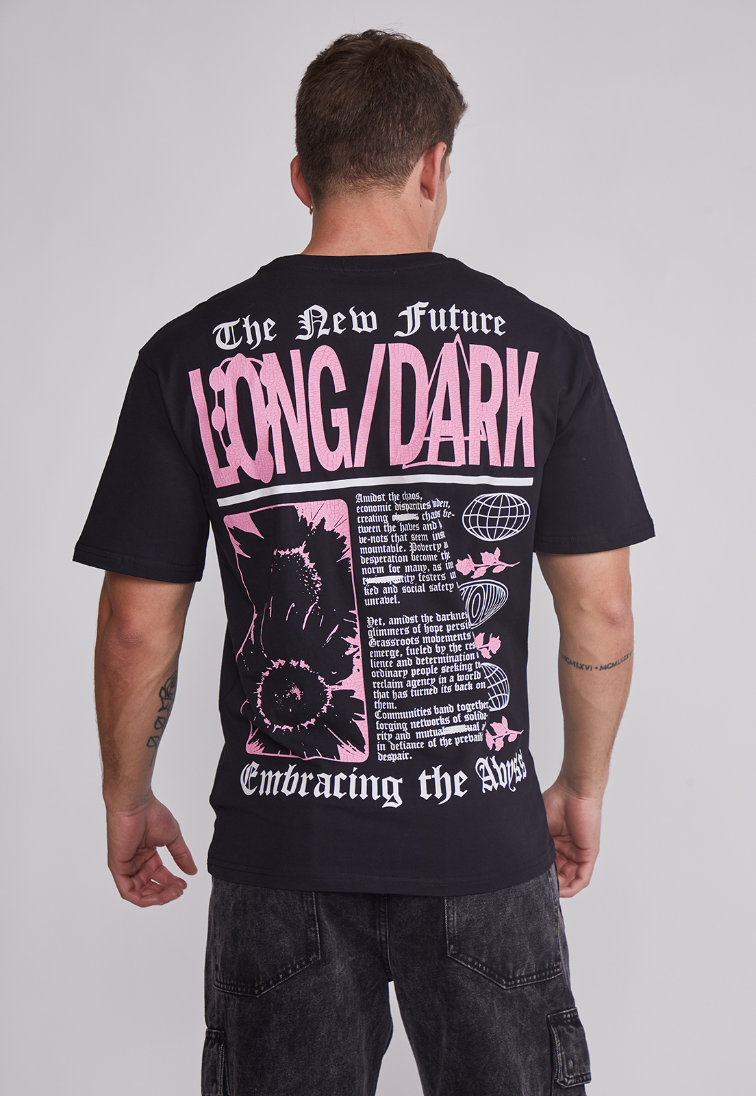 Polera Hombre Future Negro Sioux 4