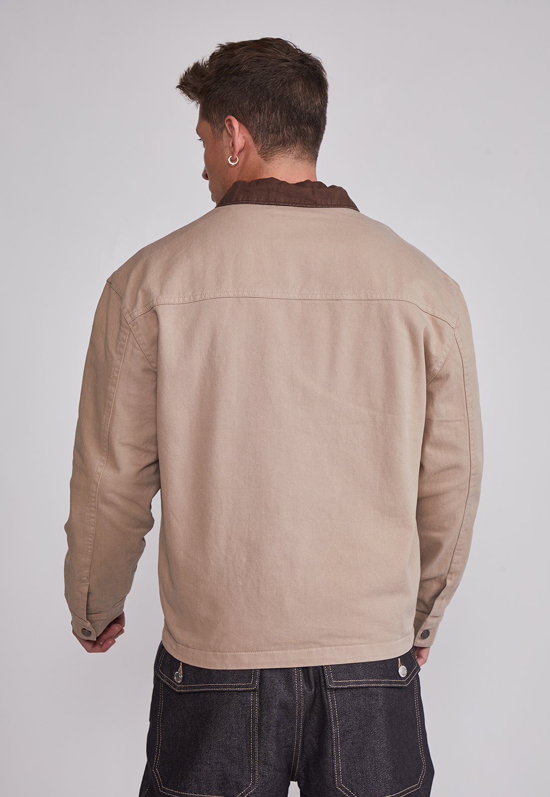 Chaqueta Hombre Con Cierre Beige Sioux 4