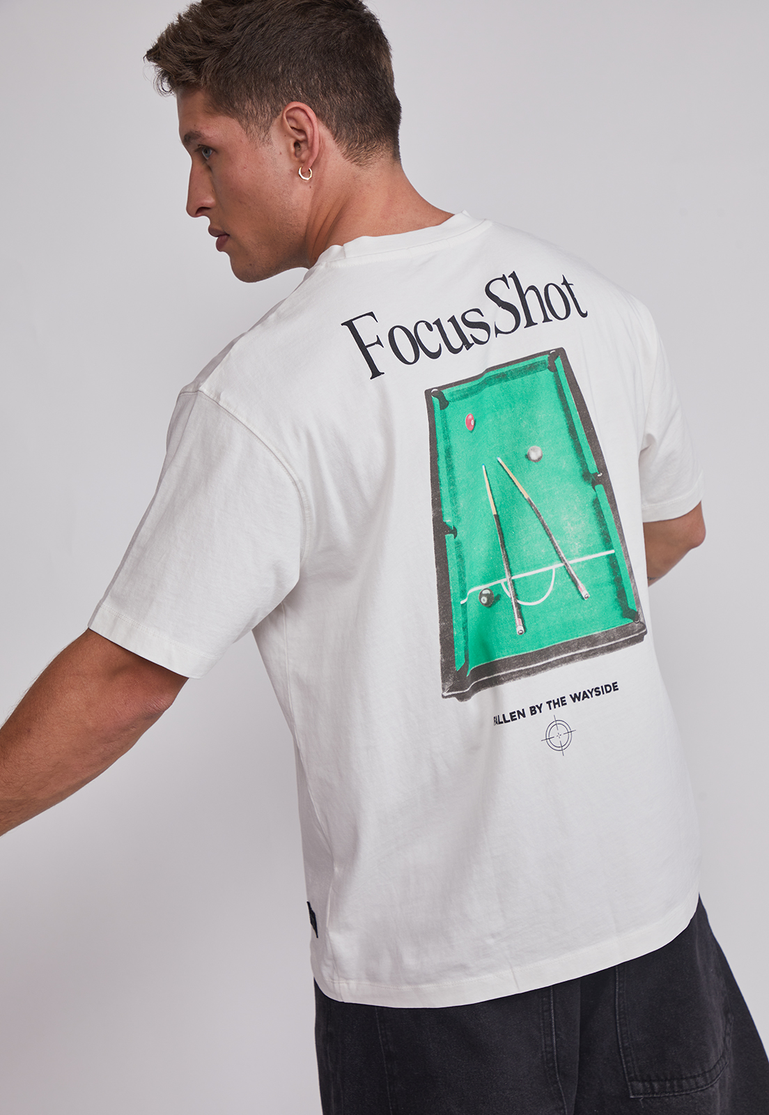 Polera Hombre Pool Relaxed Crudo Sioux 2