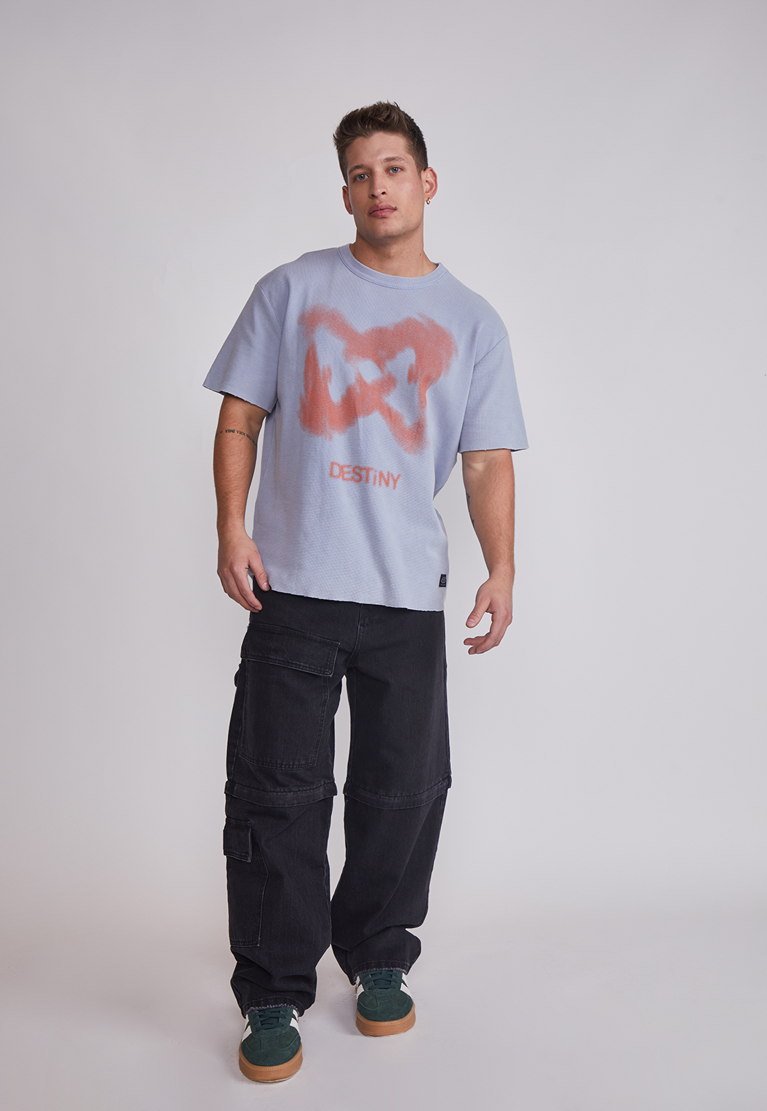 Jeans Hombre Cargo Desmontable Negro Sioux 5