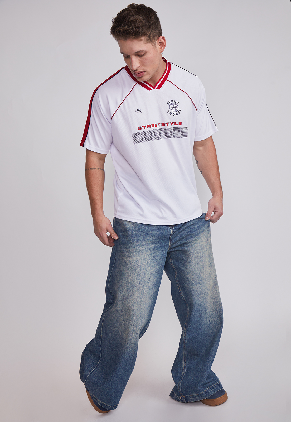 Jeans Hombre Mega Baggy Celeste Sioux 2