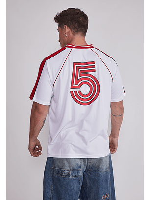Polera Hombre Sport Moda Blanco Sioux