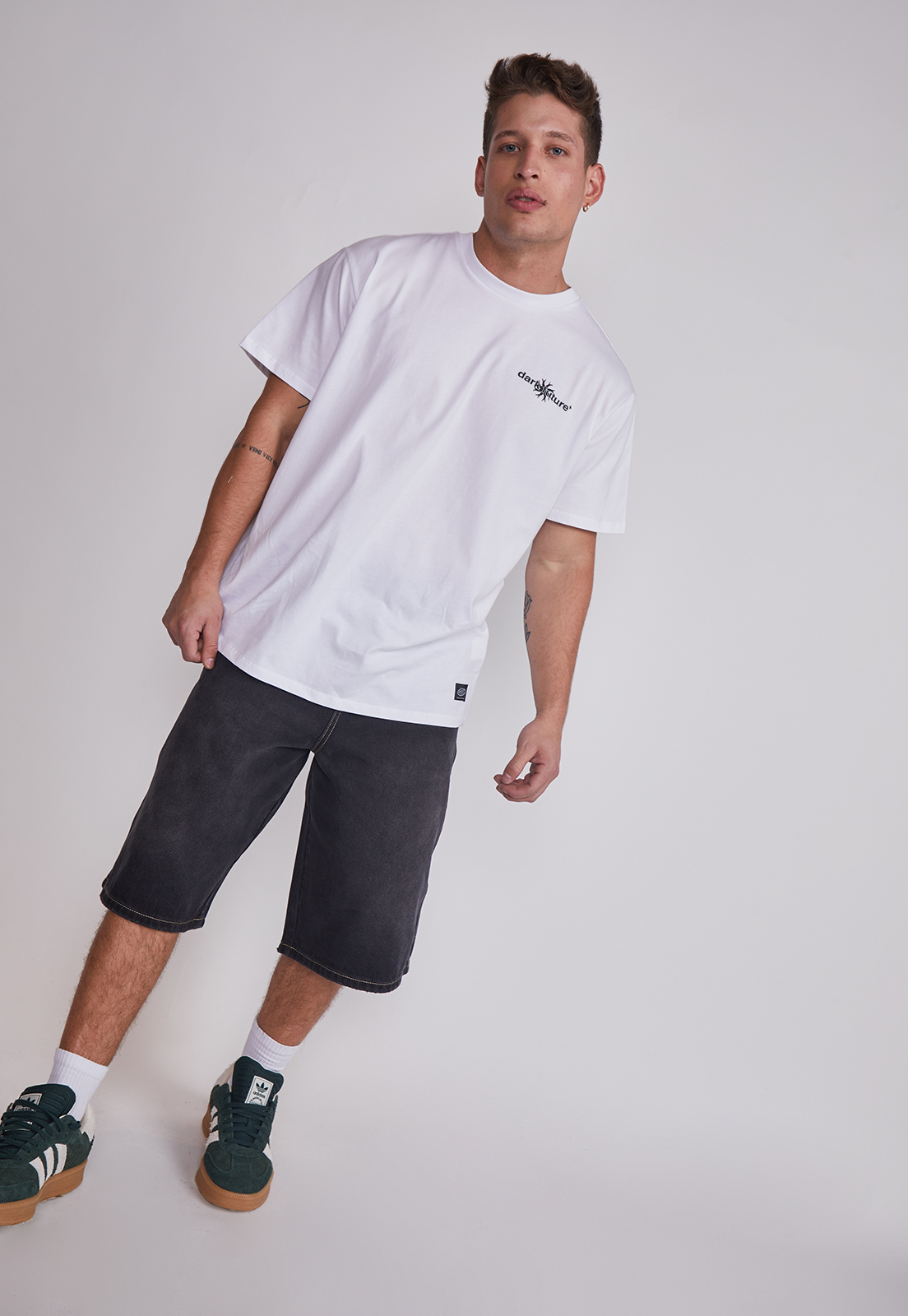 Bermuda Hombre Skate Negro Sioux 2