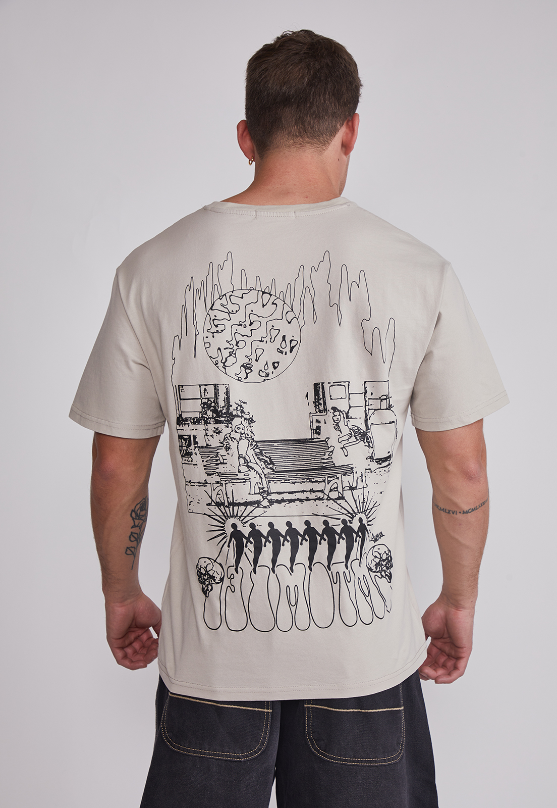 Polera Hombre Mystic Soles Crudo Sioux 2